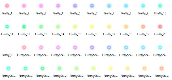 Galeria de estilos para mapas luminosos efecto neón Firefly