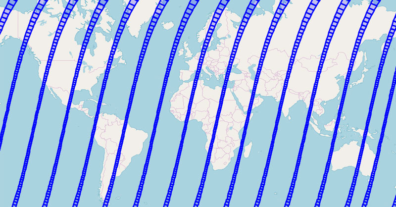 Landsat Acquisition Tool: el calendario de Landsat