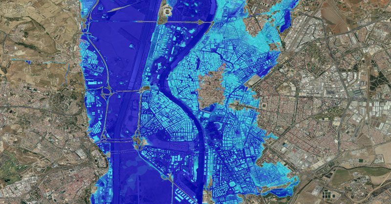 Mapas de peligrosidad y riesgo de inundación 