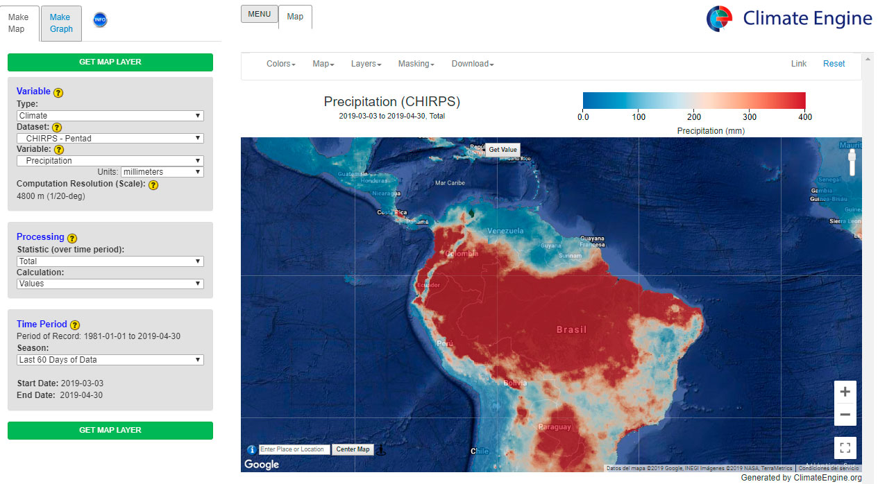 Descargar datos climáticos mundiales