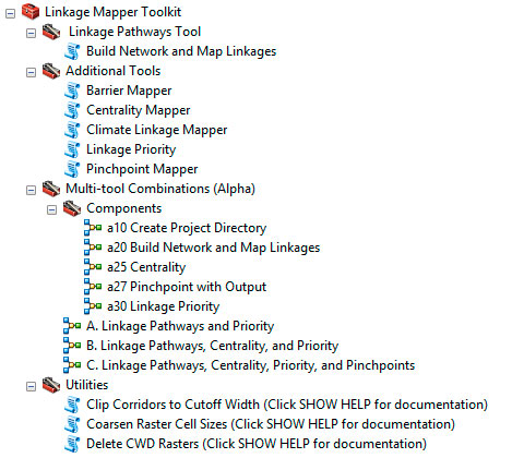 Linkage Mapper para corredores ecológicos