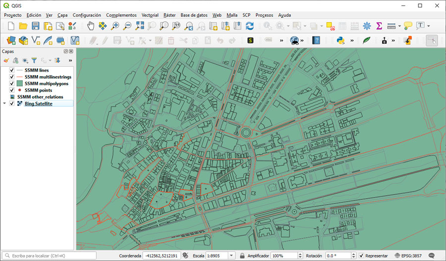 Cómo descargar cartografía OpenStreetMap de su callejero