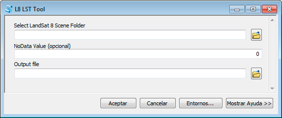 Cálculo de temperatura superficial LST con ArcGIS Desktop