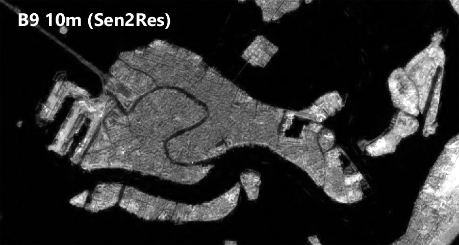 Pansharpening de bandas Sentinel 2 con Sen2Res