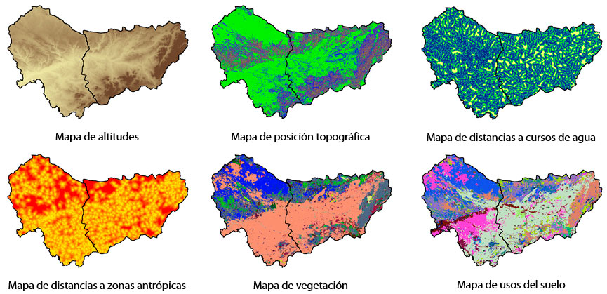 Variables cartográficas ambientales para la conservación del territorio