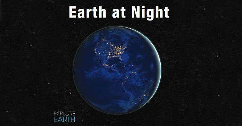 Libro Earth at Night, las imágenes nocturnas de la NASA