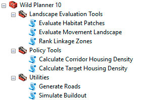 Toolbox Wild Planner para conservación