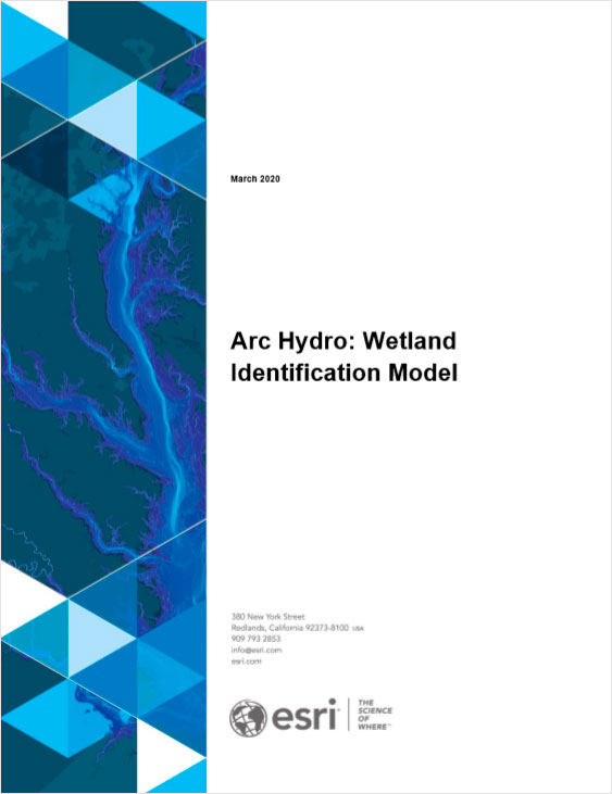 Libro de descarga Arc HYdro: Wetland Identification Model