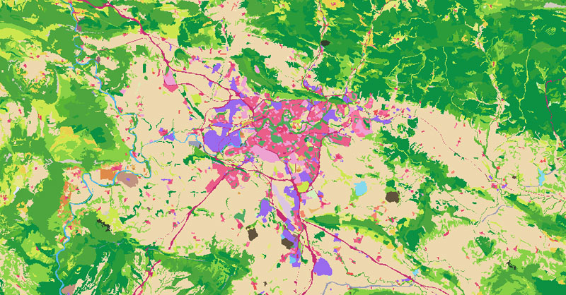 Descarga SIOSE: cartografía de usos del suelo