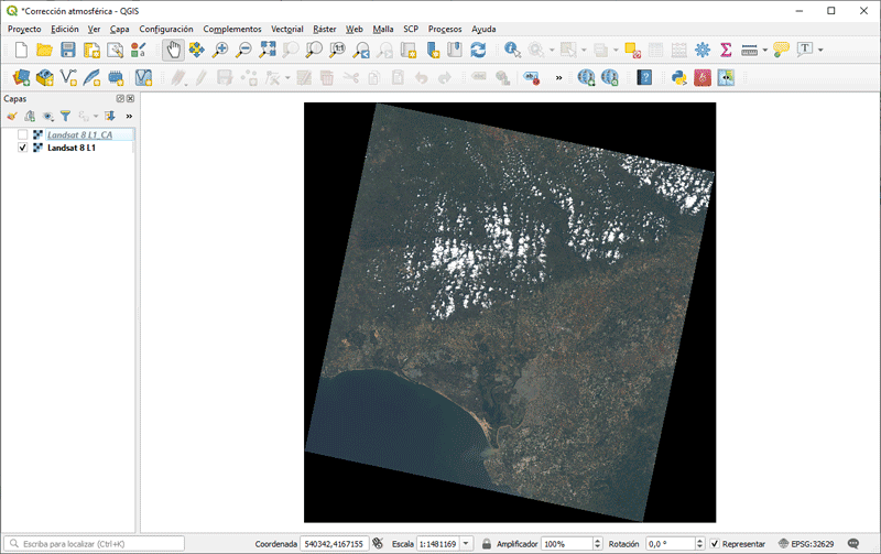 Correcci n Atmosf rica De Landsat En QGIS Gis Beers Correcci n Atmosf rica De Landsat En QGIS Gis Beers