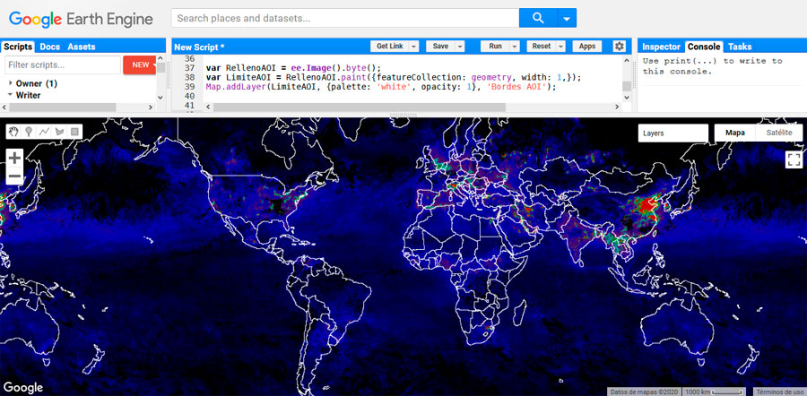 Importar archivos shapefile en Google Earth Engine