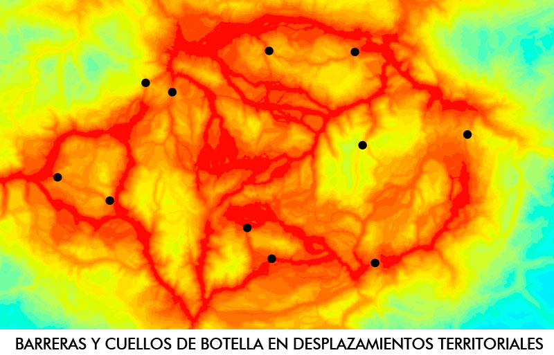 Barreras y cuellos de botella en la distribución de especies