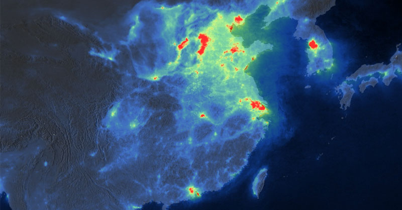 Webinar NASA: mapas de contaminación del aire