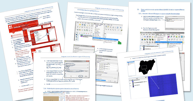 Manual para elaborar mapas de riqueza de especies en QGIS