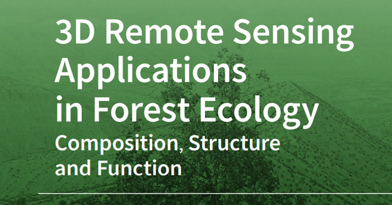 Aplicaciones de la teledetección 3D en ecología forestal