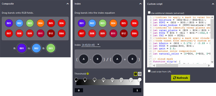 Manual de scripts para imágenes satélite