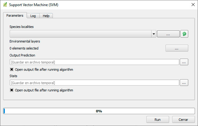 Como utilizar Maxent en QGIS