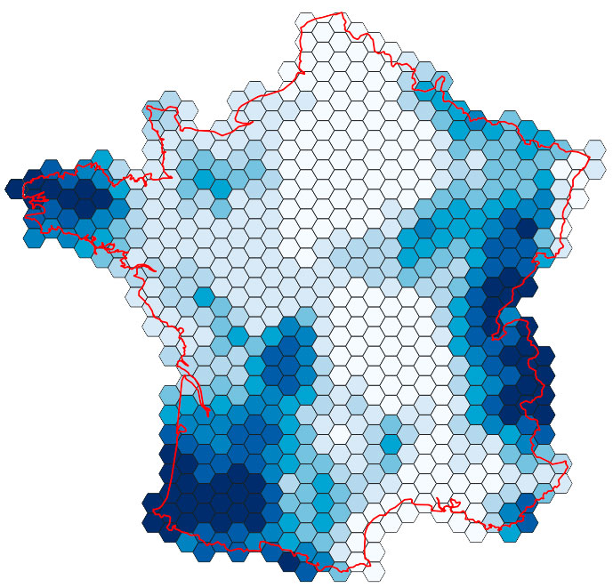 Mallas hexagonales en QGIS para elaborar mapas de especies