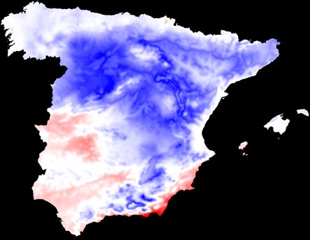 Mapas de cambio climático con Maxent