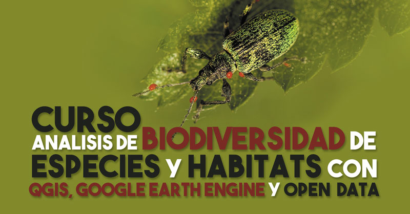 Curso de análisis de biodiversidad con QGIS y GEE