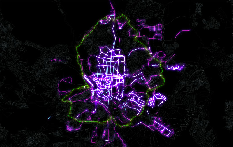 Mapas efecto neón y mapas luminosos