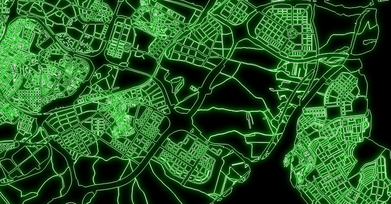 Cómo elaborar mapas luminosos en QGIS mientras adelgazas haciendo deporte