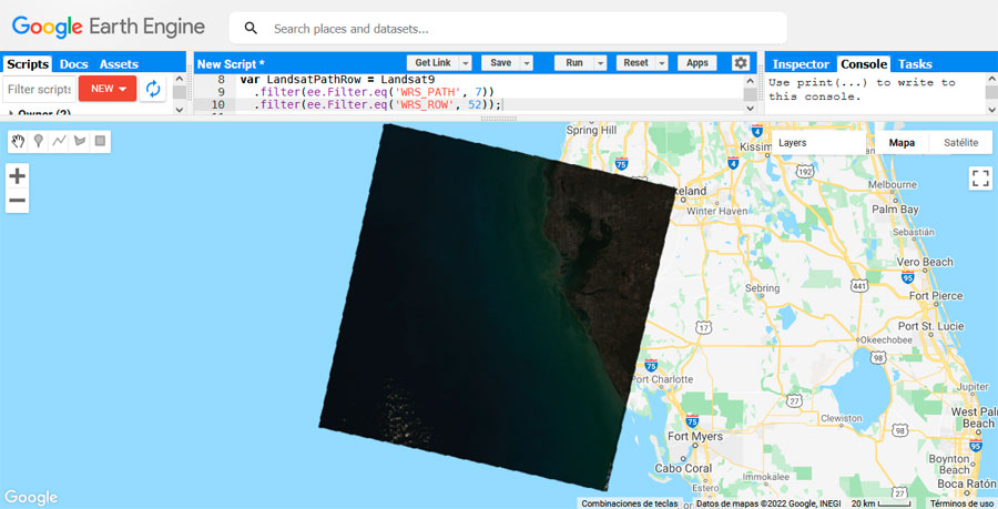 Path row Landsat 9