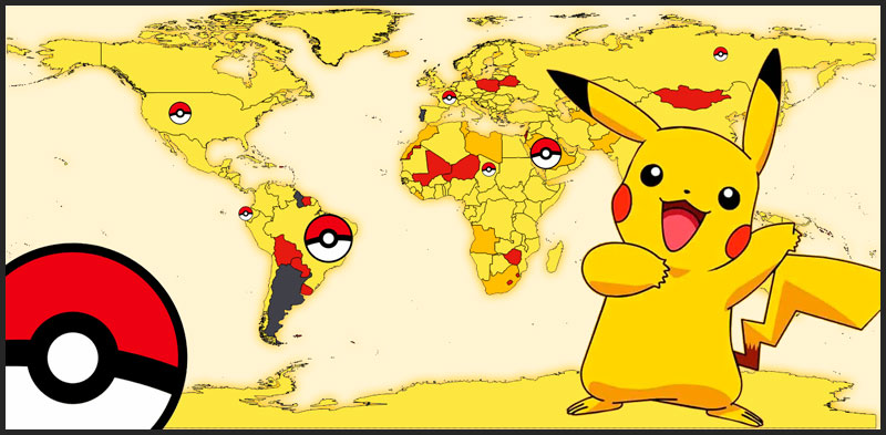 Mapa de colores pokemon