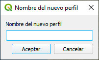 Creación de perfil de usuario en QGIS